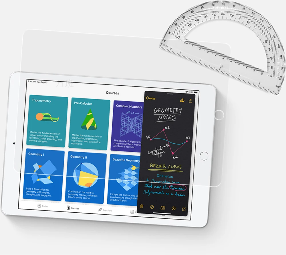 Ultra Clear Screen Protector Tempered Glass for New iPad 10.2 inches Scratch Proof Oil Coating Protection Film for Apple ipad (10)