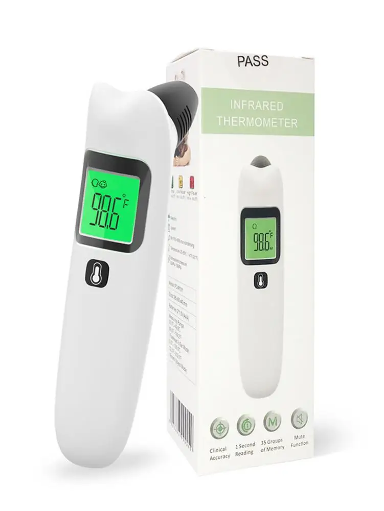 

Baby Thermometer Infrared Digital LCD Body Measurement Forehead Ear Non-Contact Quick Temperature Measurement Termometro