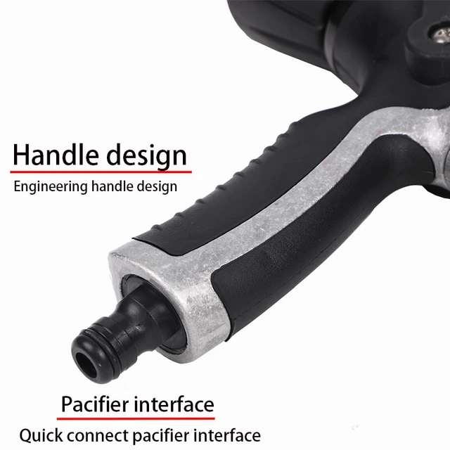 Új Típusú Kerti Tömlő Fúvóka Fúvókák Öntöző Sprinkler Spray Nagynyomású Autómosó Mosóüzem Vízpisztoly - Image 5