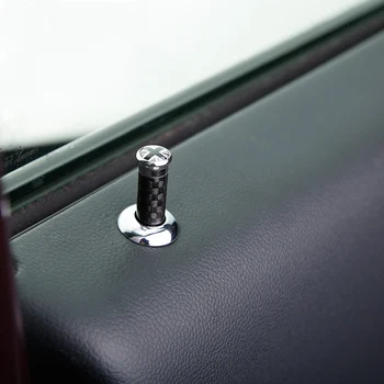 

Car Door Bolt Decoration Cover Interior Trim Styling Accessories For BMW MINI Cooper S F54 F55 F56 R60 R52 R53 R55 R56 R60 R61