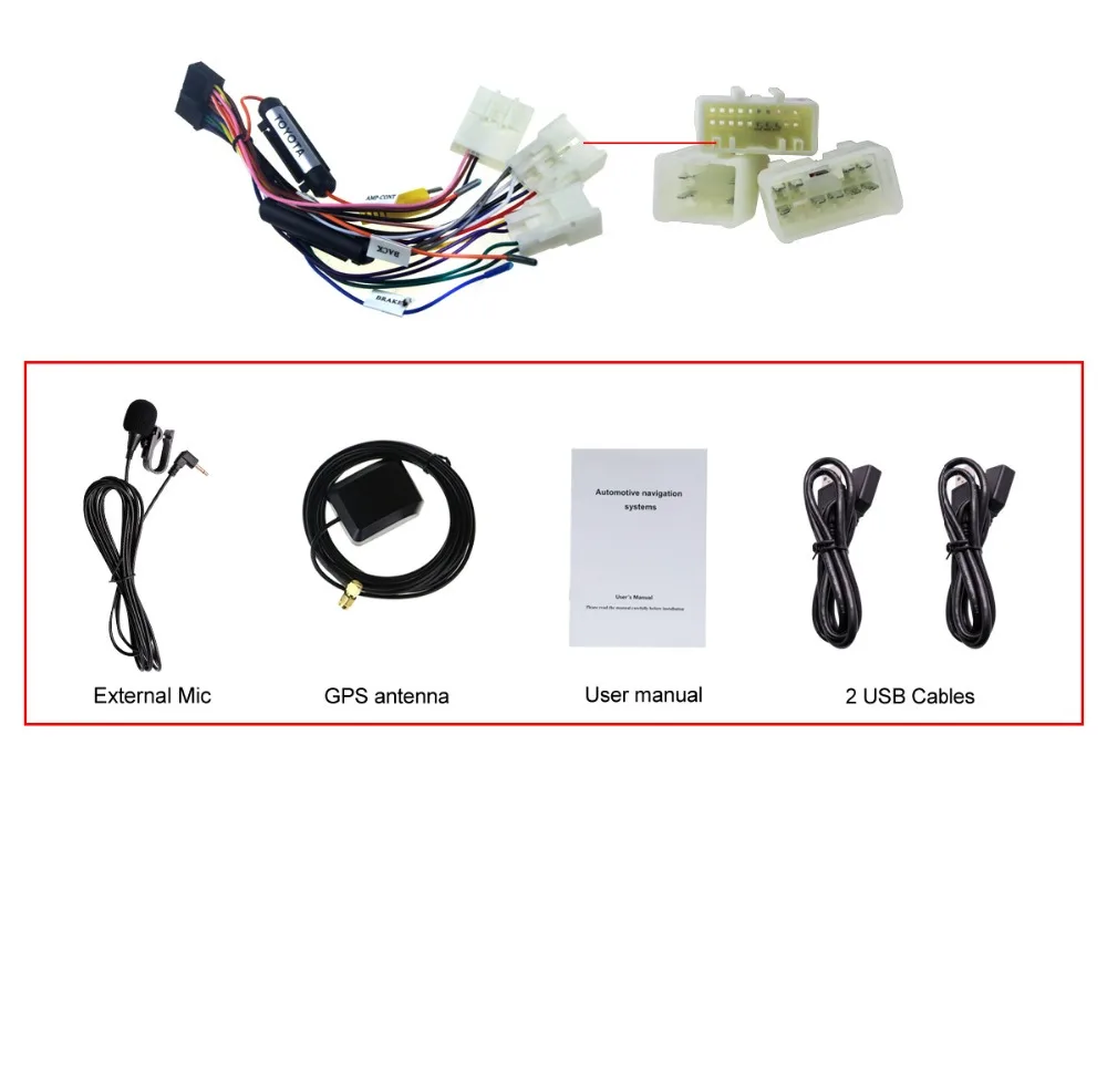 Flash Deal 8 Inch Android 8.1 Intel Octa 8 Core 2G+32G ROM TDA 7851 Car Radio Player GPS Navigation for Toyota Head Unit Wifi Mirror Link 18