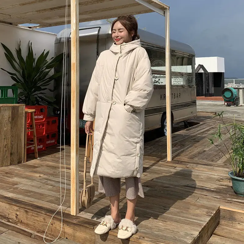 

Jacket women's winter fashion parker thick down padded coat long coat loose plus size winter jacket coat 2020 women's clothing