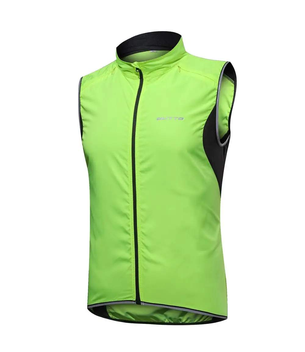

Outto Windproof Waterproof Cycling Vest MTB Bicycle Breathable Reflective Gilet Sleeveless Bike Jacket