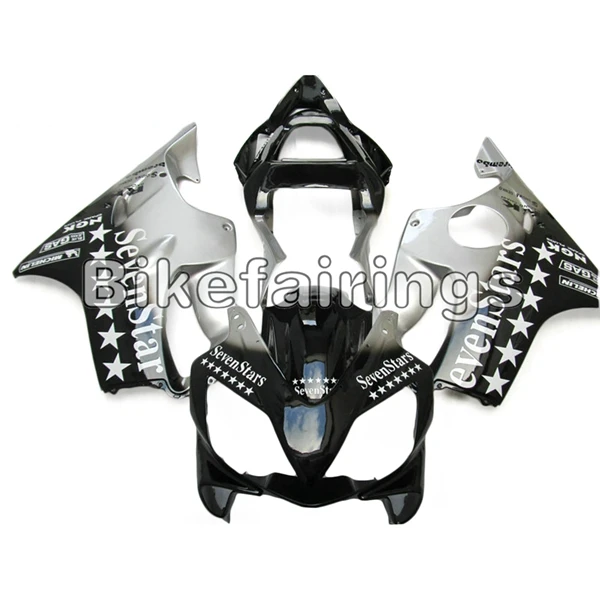 As Picture Shown Серебристо-черный SevenStars Cowlings для Honda 2001 2002 2003 CBR600F4i рамы кузова ABS пластик F4i 01 02 03 обтекатели - Цвет: As Picture Shown