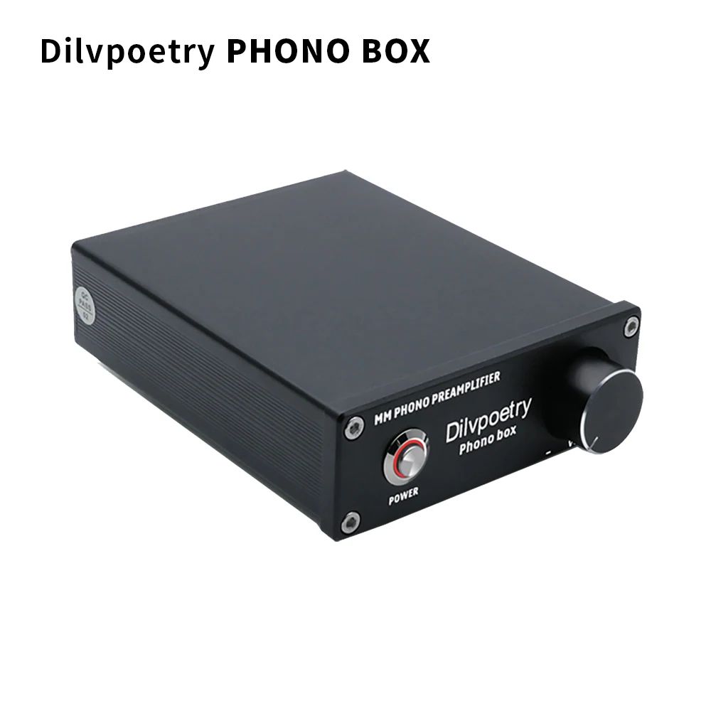 Dilvpoet PHONO BOX для проигрывателя звуковых записей Hi Fi телефонный усилитель мини