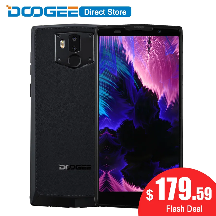DOOGEE BL9000 Android 8 1 4G мобильный телефон 5 99 дюйма MTK6763 6 ГБ + 64 9000 мАч 12 МП|Смартфоны| |