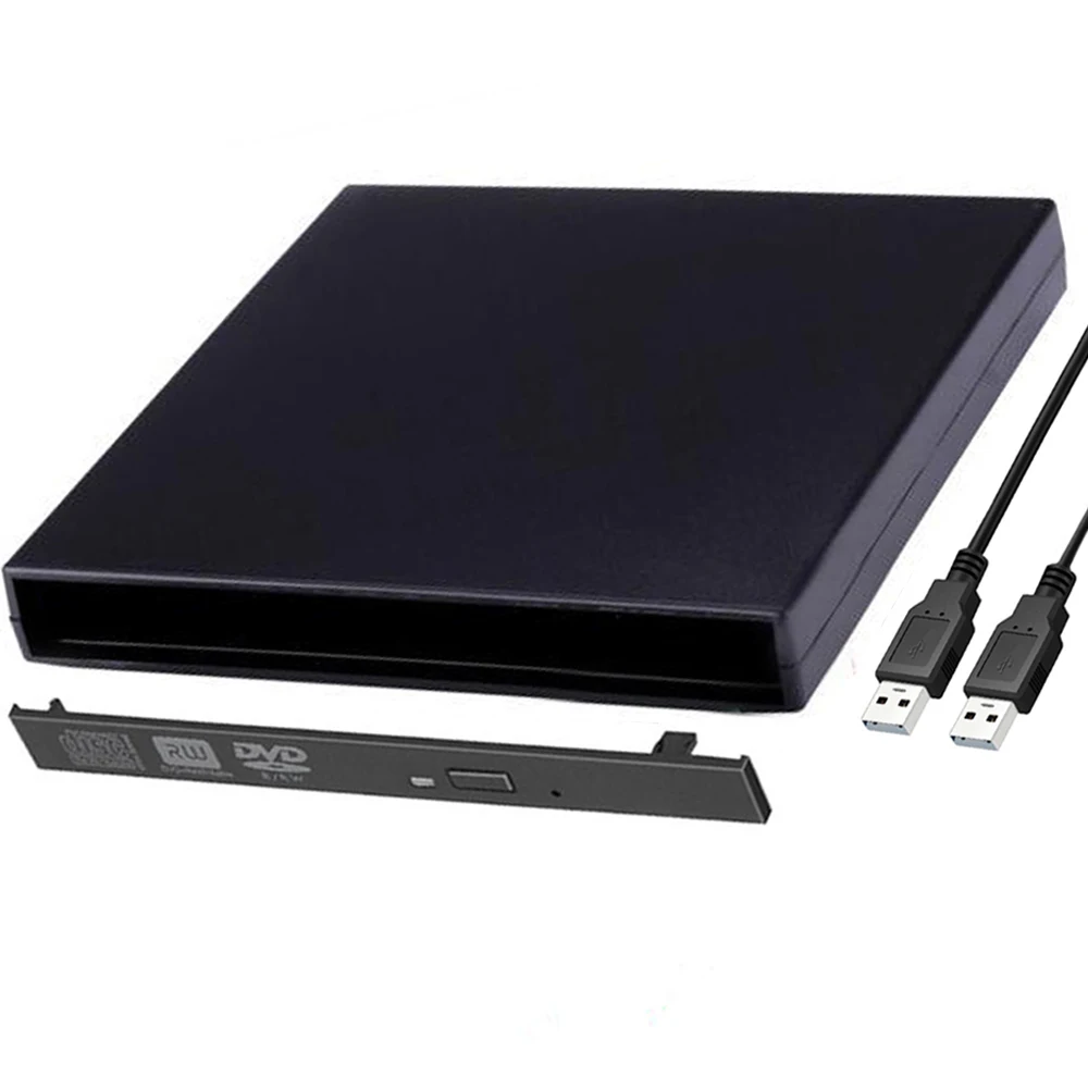 12 7 мм USB 2 0 Внешний Оптический привод коробка чехол Blu Ray CD DVD Rom RW для IDE жесткого