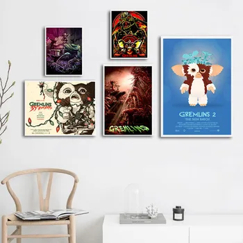 

Gremlins Movie Wall Art Kids Room Canvas Paintings Cafe Bar Modular Home Art Decor Pictures