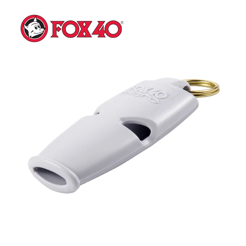 

Original Fox 40 MICRO 110 dB Whistle for Boaters Runners Hikers Enthusiasts Adventure Guides Cyclists Fox40 Survival /9513