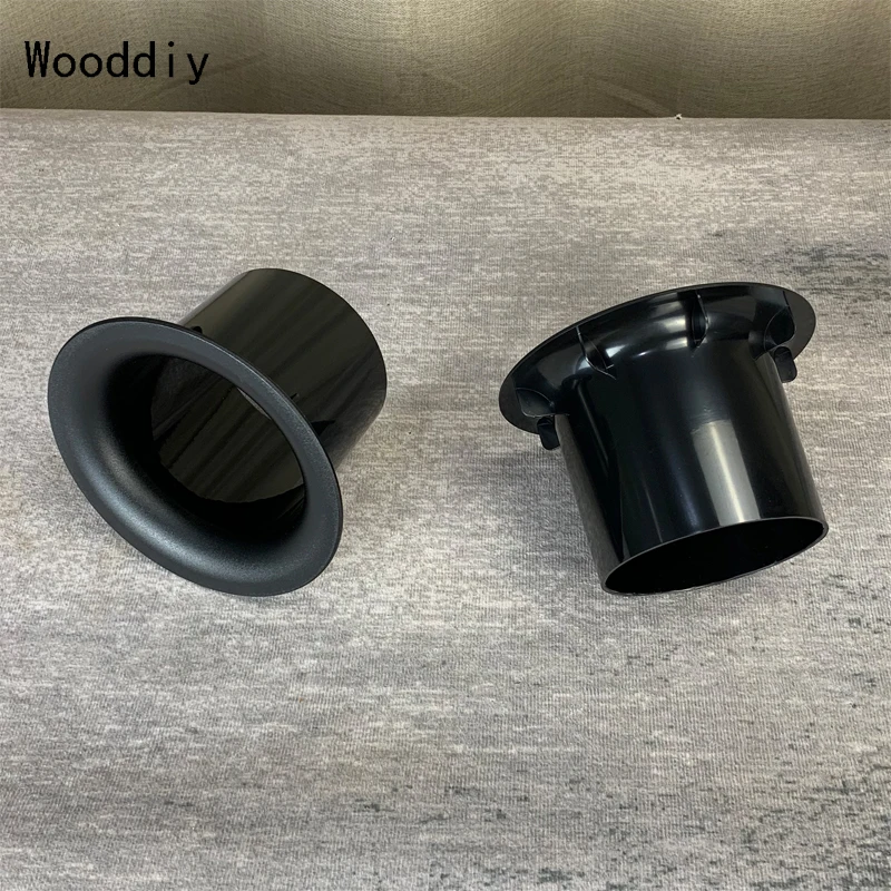 Wooddiy 4 дюйма одна пара ABS направляющая трубка Hifi Diy динамик корпус шкаф выделенный