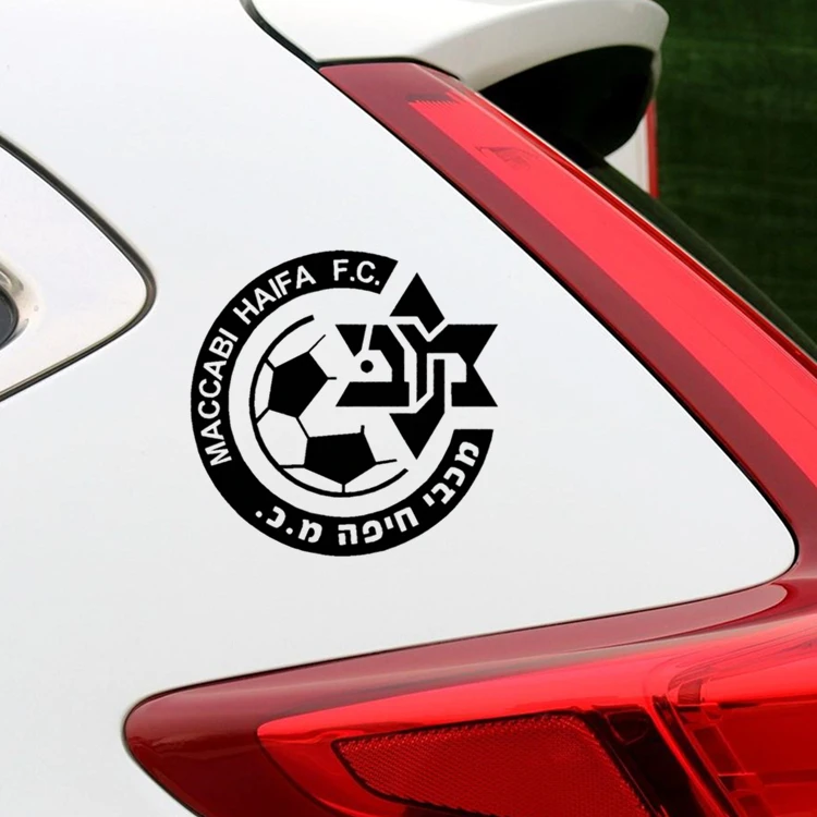 Автомобильные наклейки Isreal Maccabi Haifa, креативные Декоративные наклейки для авто тюнинга, стильные винилы D30
