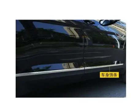 Оконные наличники из нержавеющей стали для дверей- Volkswagen Teramont/Atlas автостайлинг - Цвет: 1