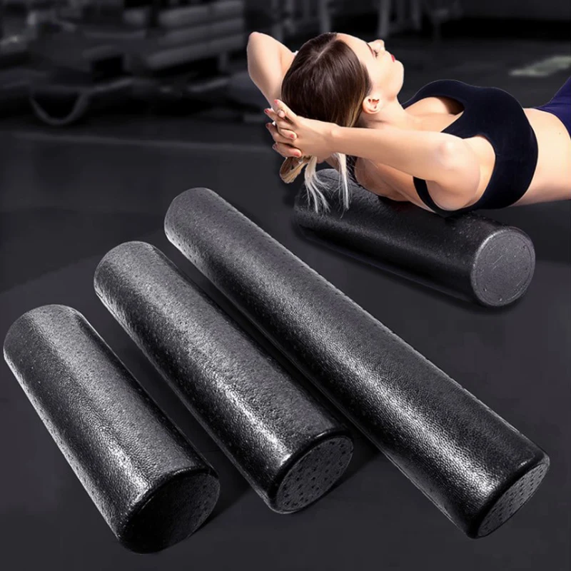 45*15cm Solid Yoga Column Gym Fitness Foam Roller Women Pilates Back ...