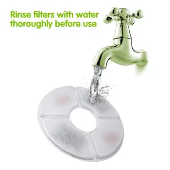 

New Filters For Cat Fountain-Pack Of 12, Cat Fountain Filters, Suitable For The Flower Fountains And Most Same Size Cat Fountain