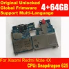 Original work MainBoard For Xiaomi Redmi Note 4X note 4 Global Version 4+64GB Snapdragon 625 MotherBoard Frimware MIUI Note4X ► Photo 2/2