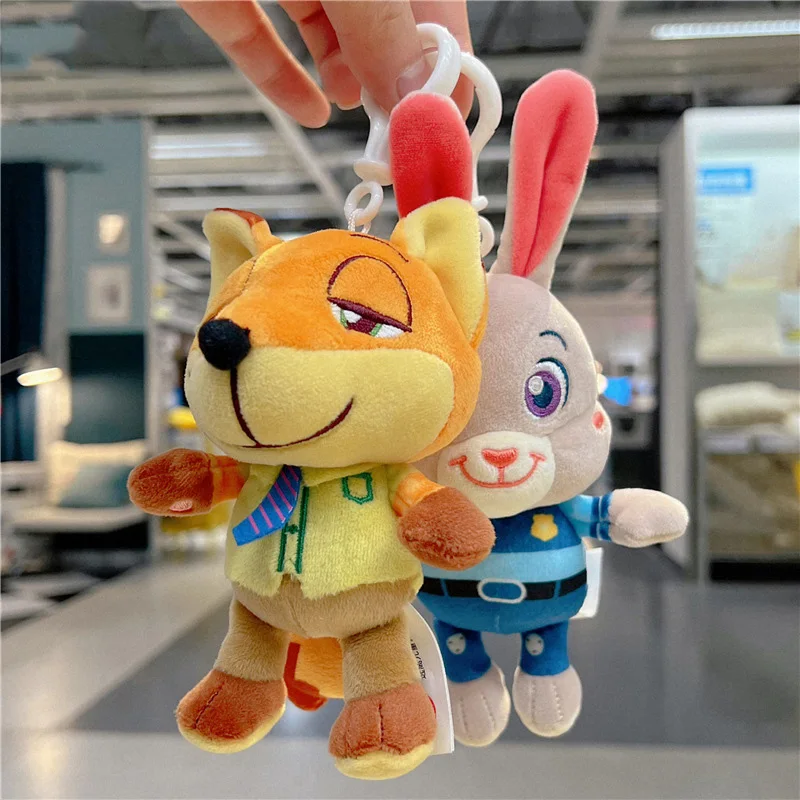 Disney аниме зверополис Джуди И Ник молния Мягкие плюшевые игрушки Kawaii Кролик Лиса