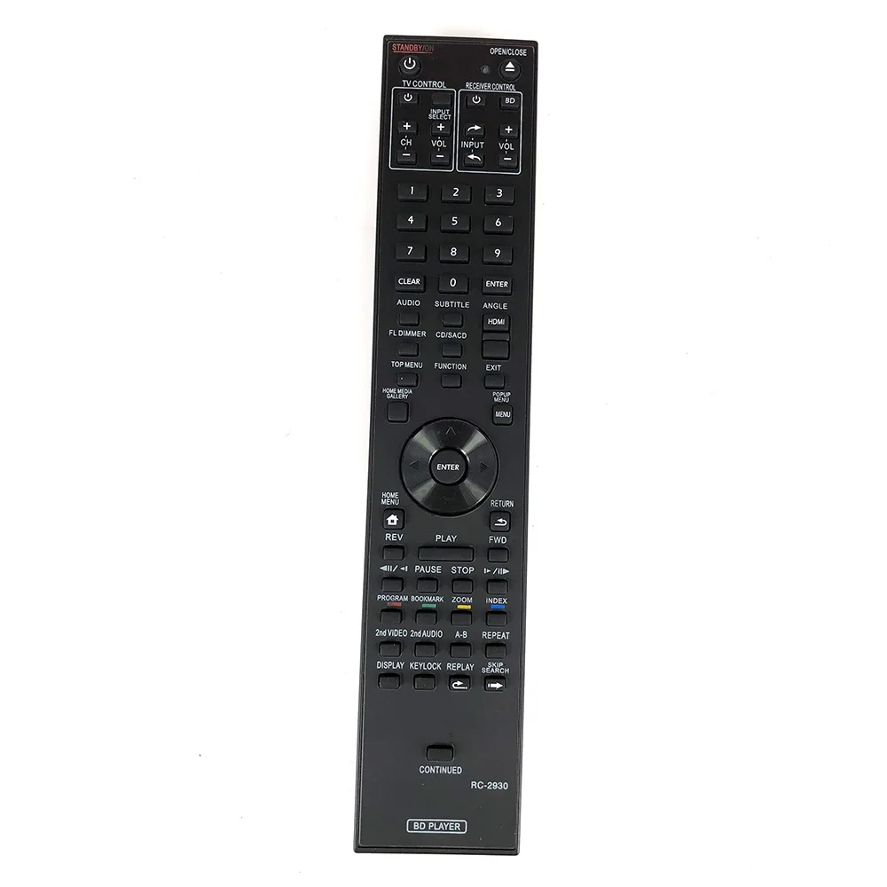 

New Replace Remote Control RC-2930 BDP-140 For PIONEER Blu-ray Theater DVD BD Playe Fernbedienung