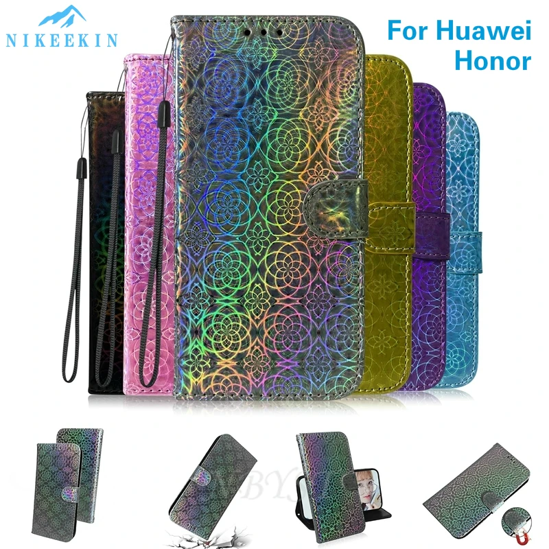 Кожаный чехол для Huawei P30 Lite P20 Pro P Smart 2019 бумажник Honor 20S MAR LX1H 10 9X 8X 8S 7S 7A 7C