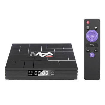 

M96 TV BOX Android 9.0 2G+16G 5G Dual-Band WiFi Hotspot Set-Top Box TV Box with Infrared Remote Control