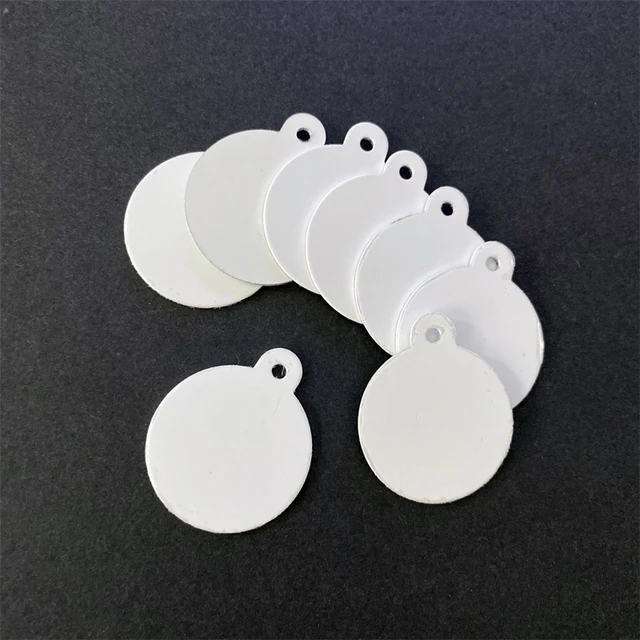 Bone Shaped Personalized Double-side White Aluminum Sublimation Metal Blanks  For Dog Tags Free Shipping - AliExpress