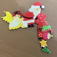 

Adorable Frame Ornaments Seamless Vibrant Xmas Front Porch Decor Door Frame Decoration Door Frame Decoration