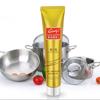 

90ml Ultimate Metal Polish Cream Multi-purpose Metal Polishing Cream Wax Mirror Metal Stainless Magic Wipe Cleaner Remover