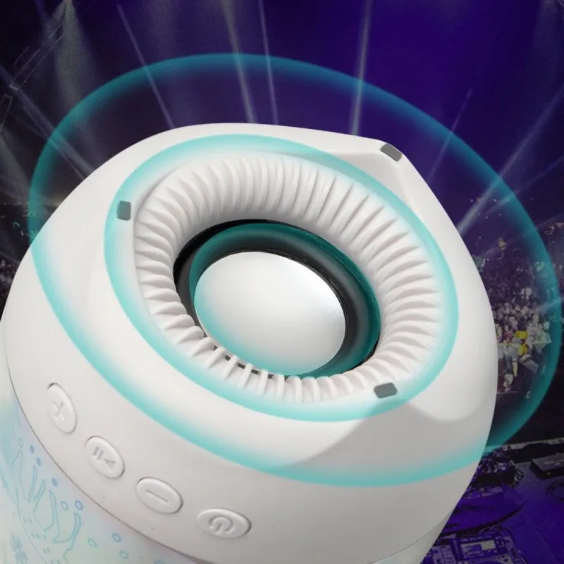 Ночной светильник 5,0 Bluetooth динамик TWS Hands Free вызов лампа для спальни Soundbox