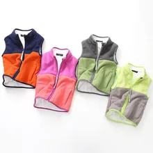 Напрямую от производителя продажи осень и зима стиль плюс бархат смешанные цвета стенд воротник толстый жилет Повседневная a Gener