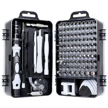 

115 in 1 clock mobile phone disassembly repair tool chrome vanadium steel screwdriver set practical durable repairing tools