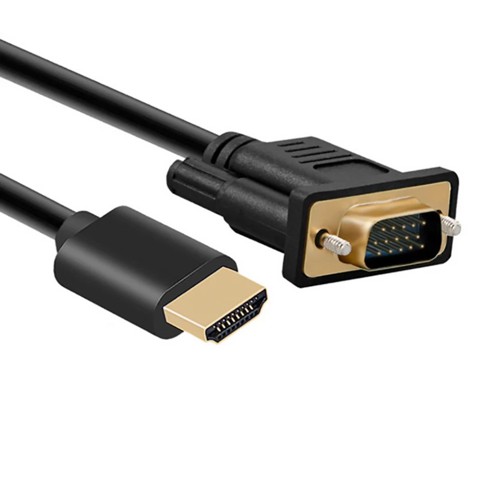HDMI к VGA 6 футов кабель мужчин и женщин для компьютера ноутбука ПК Монитор Проектор