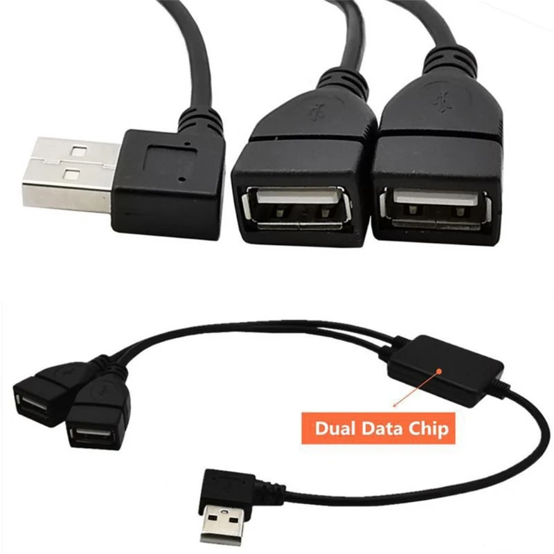 USB-кабель Y-разветвитель усилитель питания USB концентратор адаптер OTG кабель для