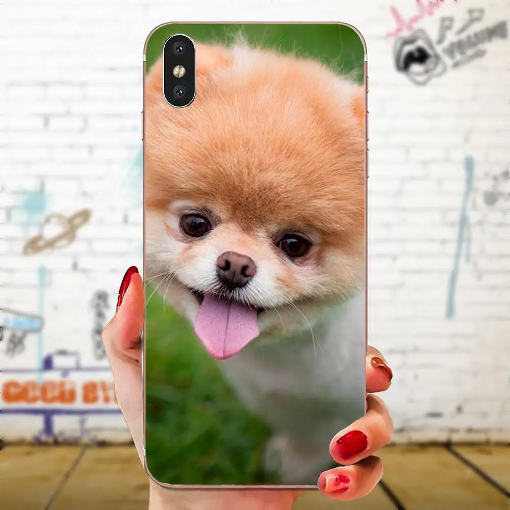 Чехлы для задней панели тонкий шпиц собаки для sony Xperia Z(Сони Иксперия З) Z1 Z2 Z3 Z4 Z5 компактный мини M2 M4 M5 T3 E3 E5 XA XA1 XZ премиум-класса - Цвет: as picture