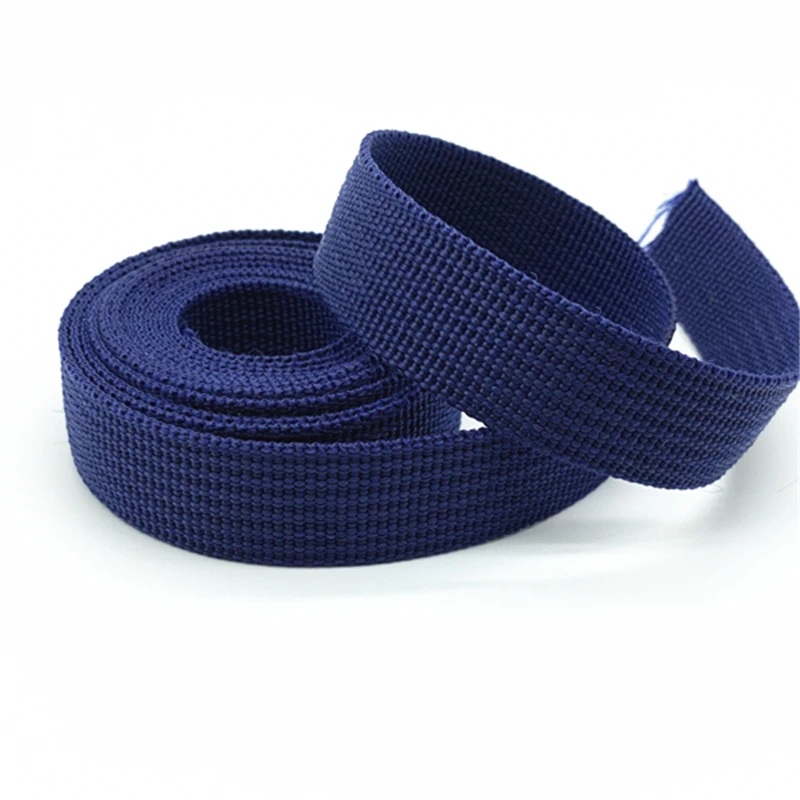 2 yards 20mm Canvas Ribbon Belt Bag Webbing Nylon Webbing Pet Webbing Knapsack Strapping Sewing Bag Belt Accessories 