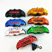 Мотоцикл тормозной суппорт 82 мм отверстие в отверстие/4 поршня ЧПУ Алюминиевый сплав для Yamaha Honda Suzuki Kawasaki Suzuki скутер