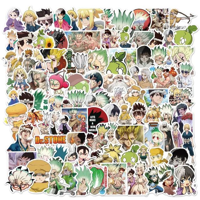 100pcs Anime Stickers Demon Slayer Hunter X Graffiti DIY Luggage Laptop Skateboard Phone Decal Sticker Toys 100pcs