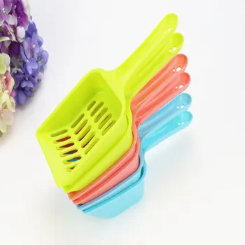 

Multi-functional Box-packed Hook Mesh Cat Litter Shovel Scoop Non-slip Handle Cat Litter Scoop Pet Dog Toilet Garden Clean