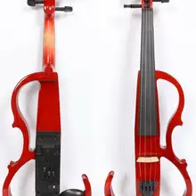 Электрическая скрипка 4/4 5 струн скрипка твердый деревянный Профессиональный Чехол/лук