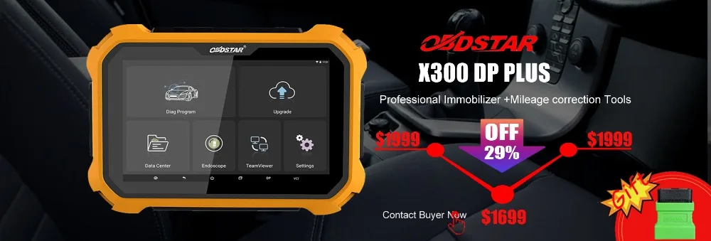 OBDSTAR X300 DP плюс автоматический ключ программист планшет ключ-иммобилайзер мастер DP OBD2 автомобильный сканер инструмент все ключ потерян ECU клон