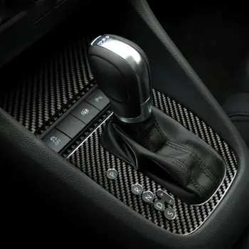 

Box Gear shift sticker Trim Left-hand drive 1pc Car Carbon Fiber Black