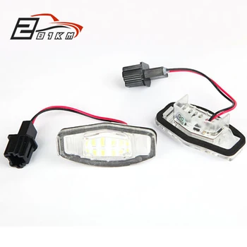 

281KM 2pcs License Plate Lights 18LED For Honda Accord Civic Odyssey CRV Acura MDX TL TSX