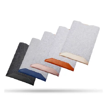 

Felt Coque for Macbook Air 11 Air 13 2018 A1466 A1932 Laptop Sleeve Patent Leather for Macbook Air Pro Retina 11 12 13 15 Sleeve