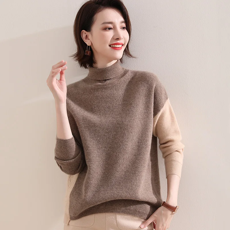 Womens Winter 100% Cashmere Sweaters And Autumn