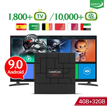 

IPTV Arabic Germany Belgium Dual-band WIFI IPTV Netherlands Box Android 9.0 BT 4.0 IPTV Subscription QHDTV No APP Include