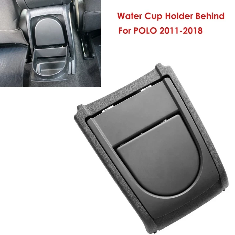 Car Water Cup Holder Behind Central Armchair Beverage Rack for POLO 2011-2018 6RD 862 531 6RD862531 | Автомобили и мотоциклы