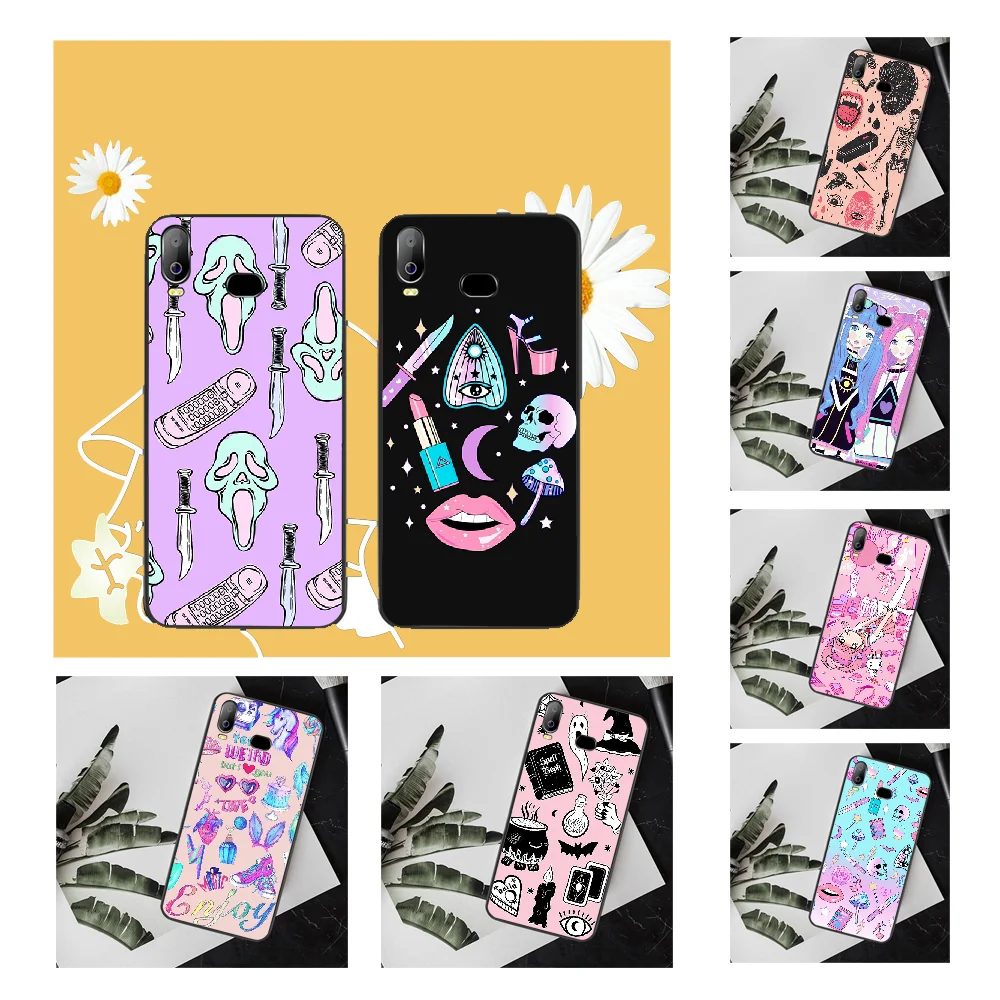 NBDRUICAI Girly Pastel Witch Goth роскошный уникальный дизайн телефона чехол для Samsung A10 A20 A30 A40 A50