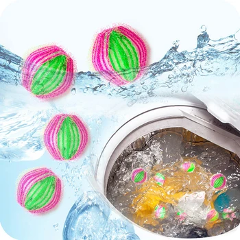 

1pcs Floating Pet Fur Catcher Reusable Washing Ball Magic Laundry Ball Hair Removal Clothe Hair Ball Washing Machine Cleaning