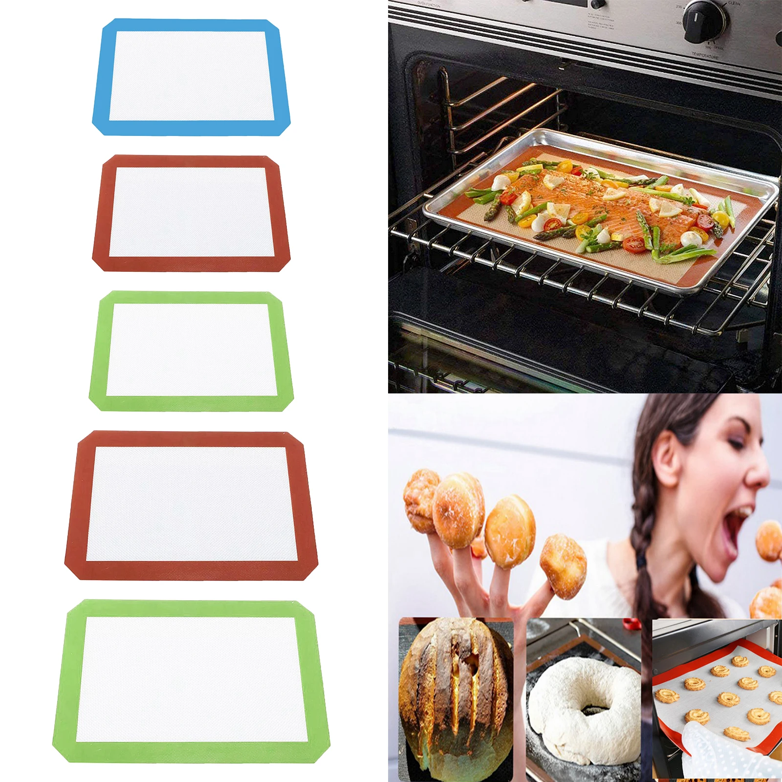 Silicone Baking Mat Non Stick Oven Liner for Cooking and Baking Mat