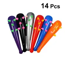 14 шт. надувные молотки, забавные легкие бейсбольные биты, креативные Портативные Надувные палочки, игрушки для детей