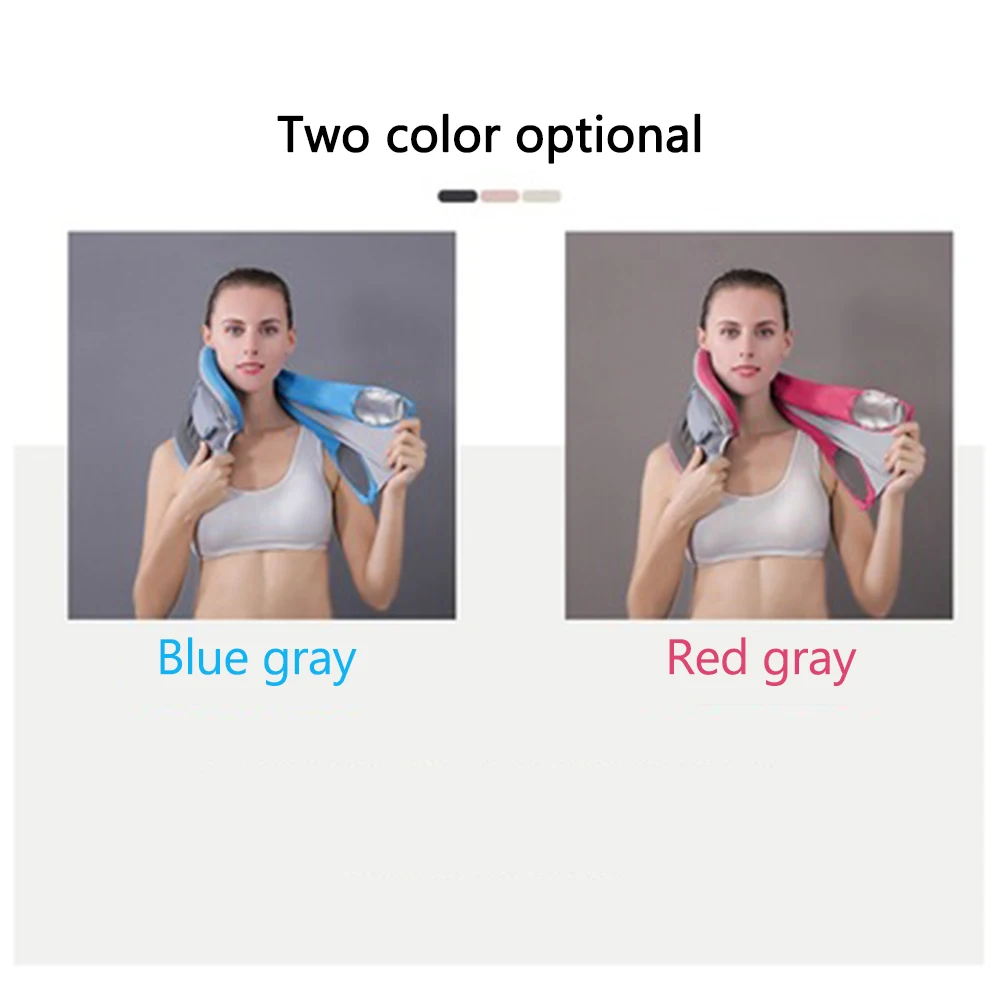 U Neck Pillow Air Inflatable Pillow Cervical Brace Neck Shoulder Pain Relax Support Massager Pillow Air Cushion Traction Soft