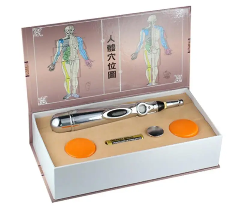 Laser Therapy Electronic Acupuncture Pen Electric Magnet Therapy Heal Massage Pen Meridians Pulse Physiotherapy Relief Pain Tool